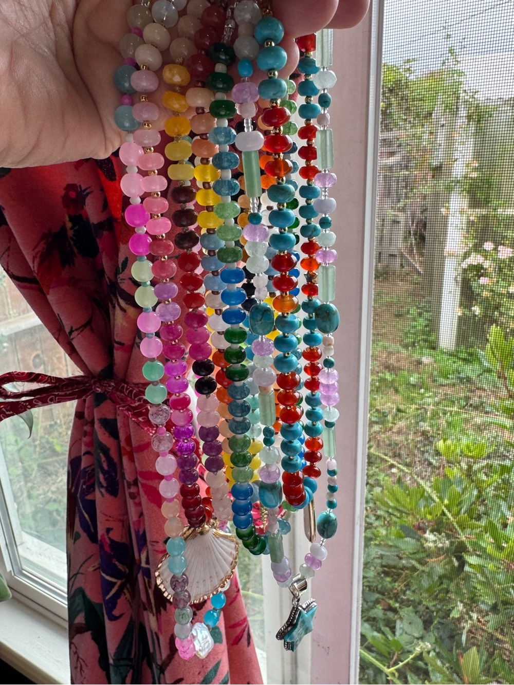 Custom Orders Multi-Color Beaded Women's Necklaces